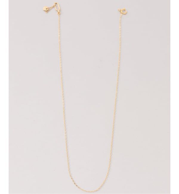 NOBLE「《追加》norme/ノーム tag chain necklace(ゴールド)」|ネックレス|