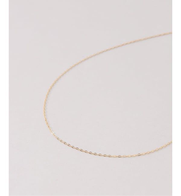 NOBLE「《追加》norme/ノーム tag chain necklace(ゴールド)」|ネックレス|