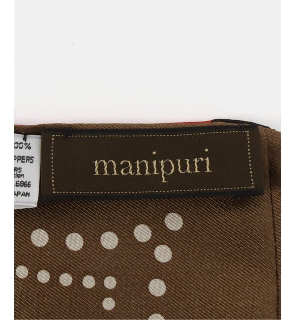 Spick and Span「manipuri / マニプリ 別注ダイヤガタスカーフ」|バンダナ・スカーフ|