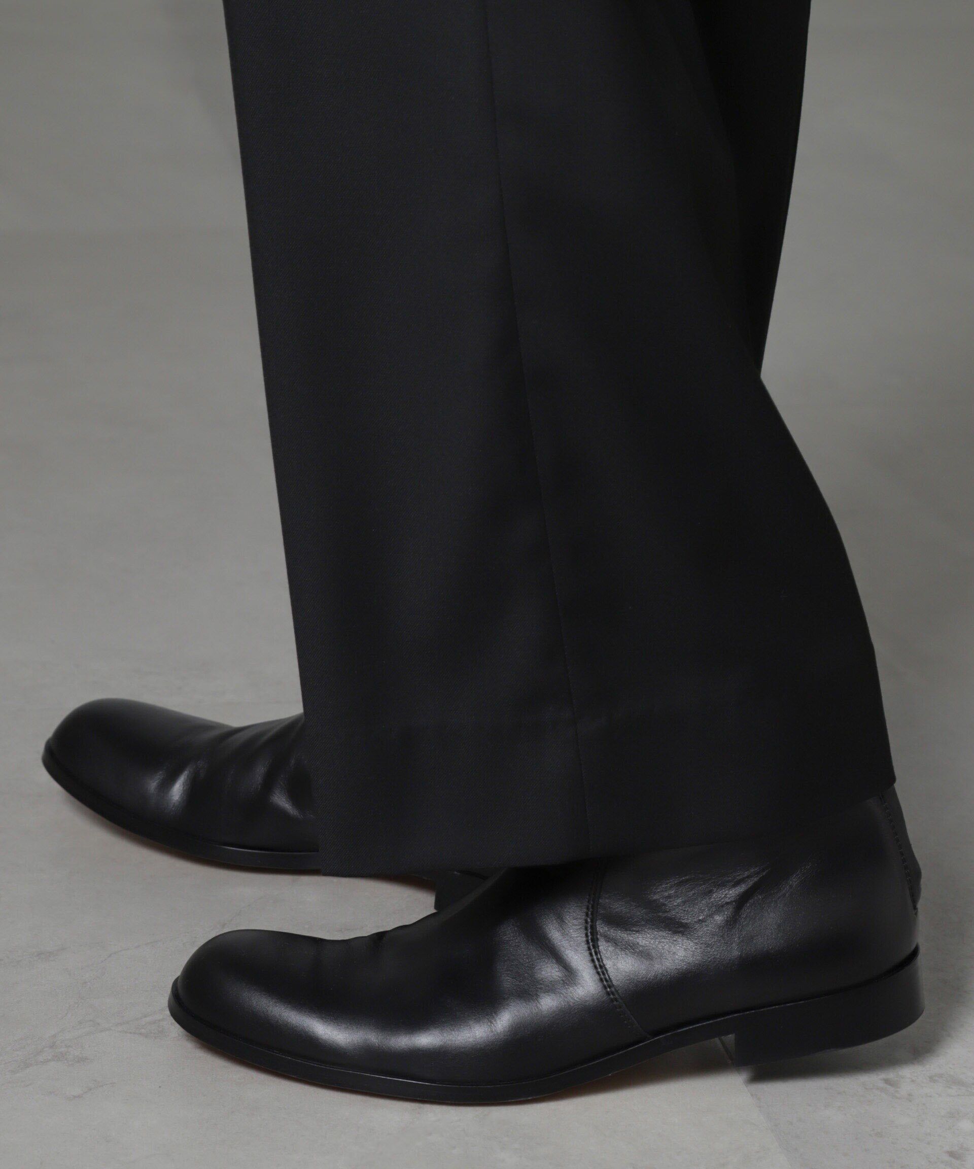 nano･universe「PADRONE THE STANDARD LINE/別注 BACK ZIP BOOTS / バックジップブーツ」|ビジネス・ドレスシューズ|