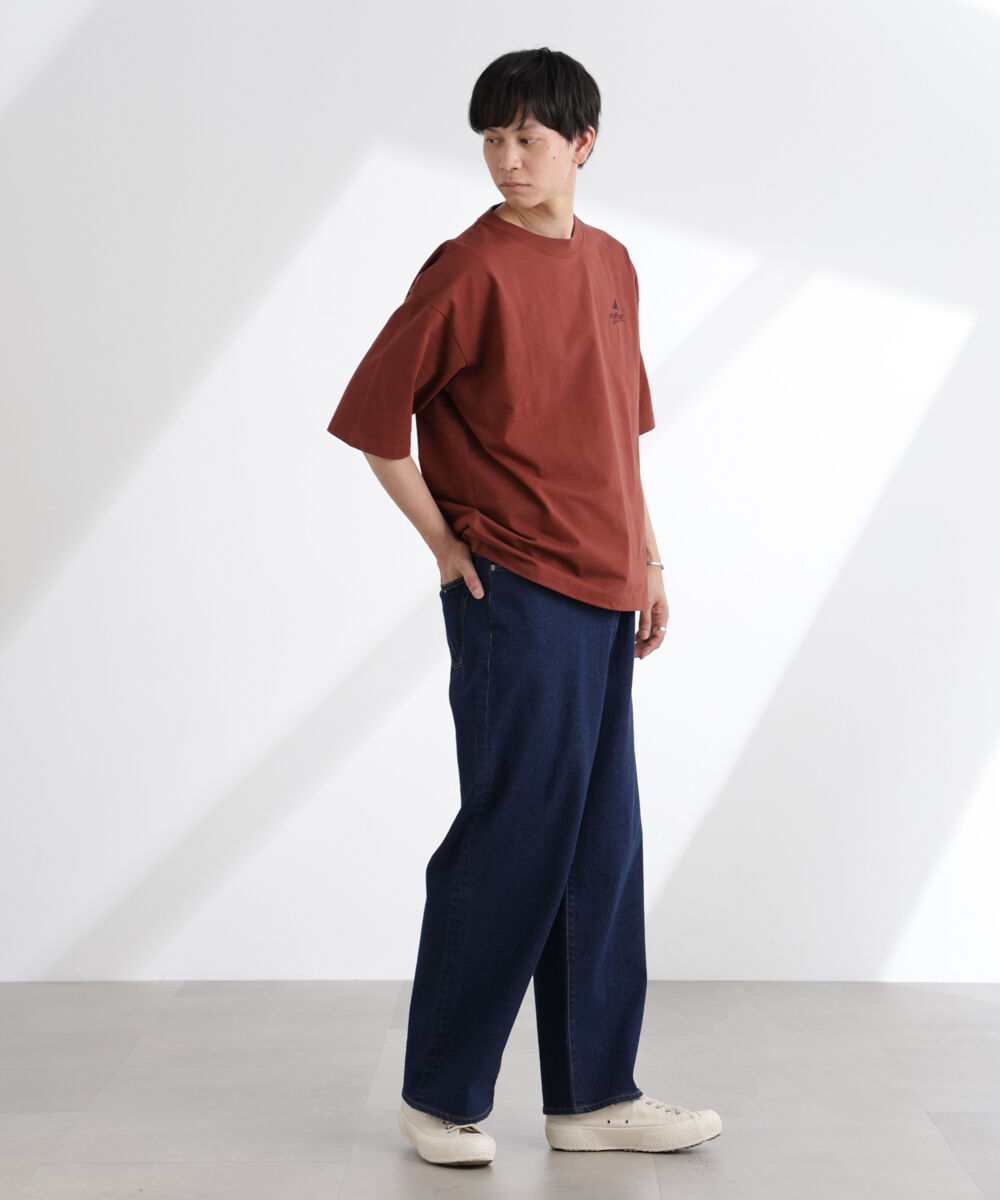 NANO universe「「MOFFISIE」1.0オリジナルプリント Tシャツ 半袖」|Tシャツ・カットソー|
