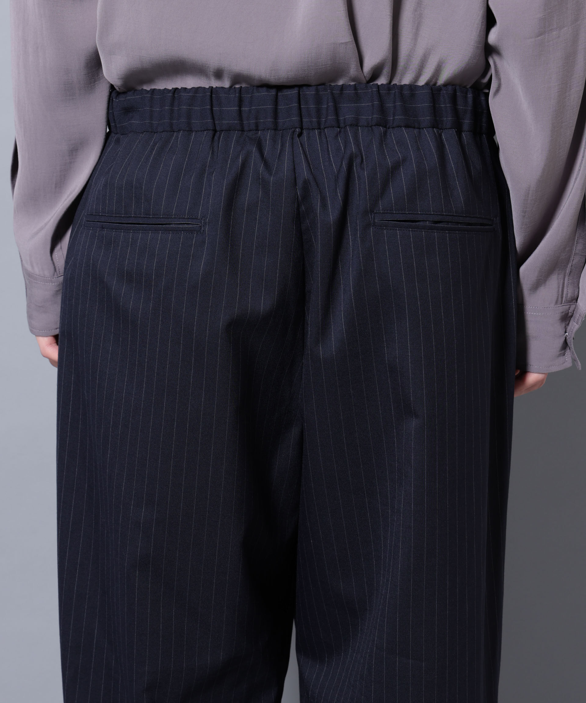 NANO universe「「大人のワイドパンツ」TWソロテックスワイドイージースラックス」|チノ|