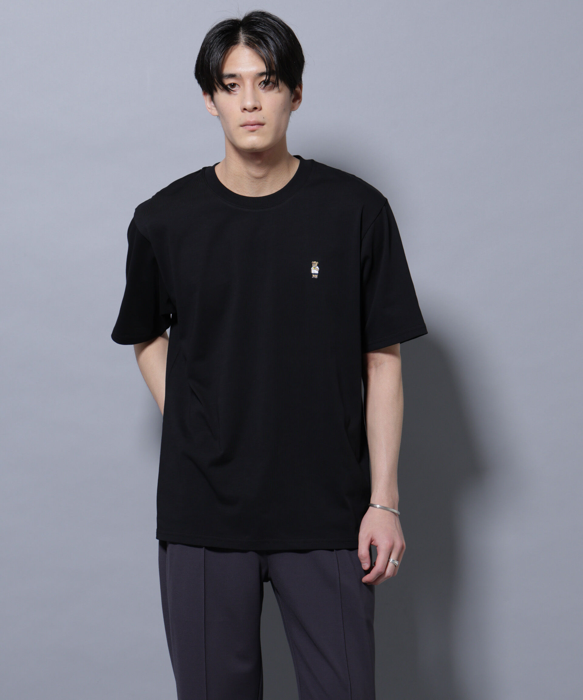 NANO universe「ナノベアTシャツ 半袖 夏服Ver.2」|Tシャツ・カットソー|
