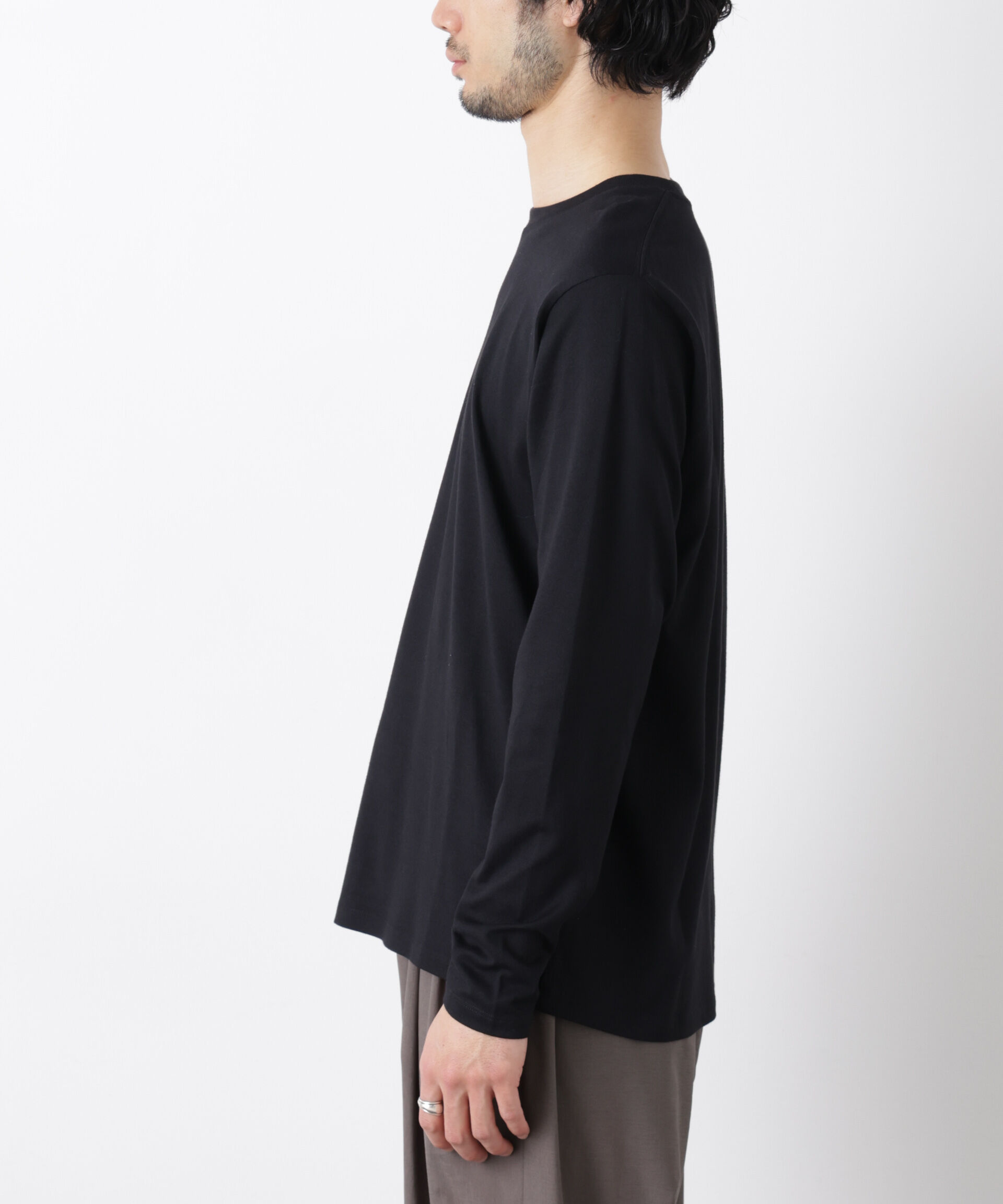 NANO universe「Anti Soaked(R)汗染み防止 クルーネックTシャツ」|Tシャツ・カットソー|