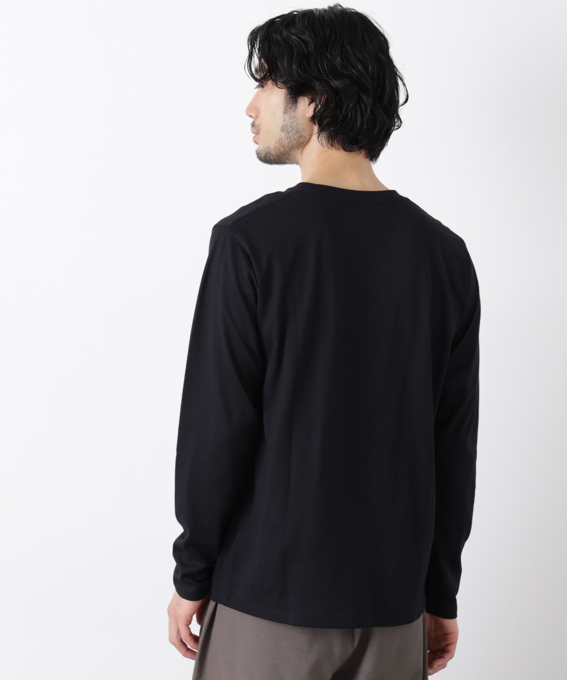 NANO universe「Anti Soaked(R)汗染み防止 クルーネックTシャツ」|Tシャツ・カットソー|