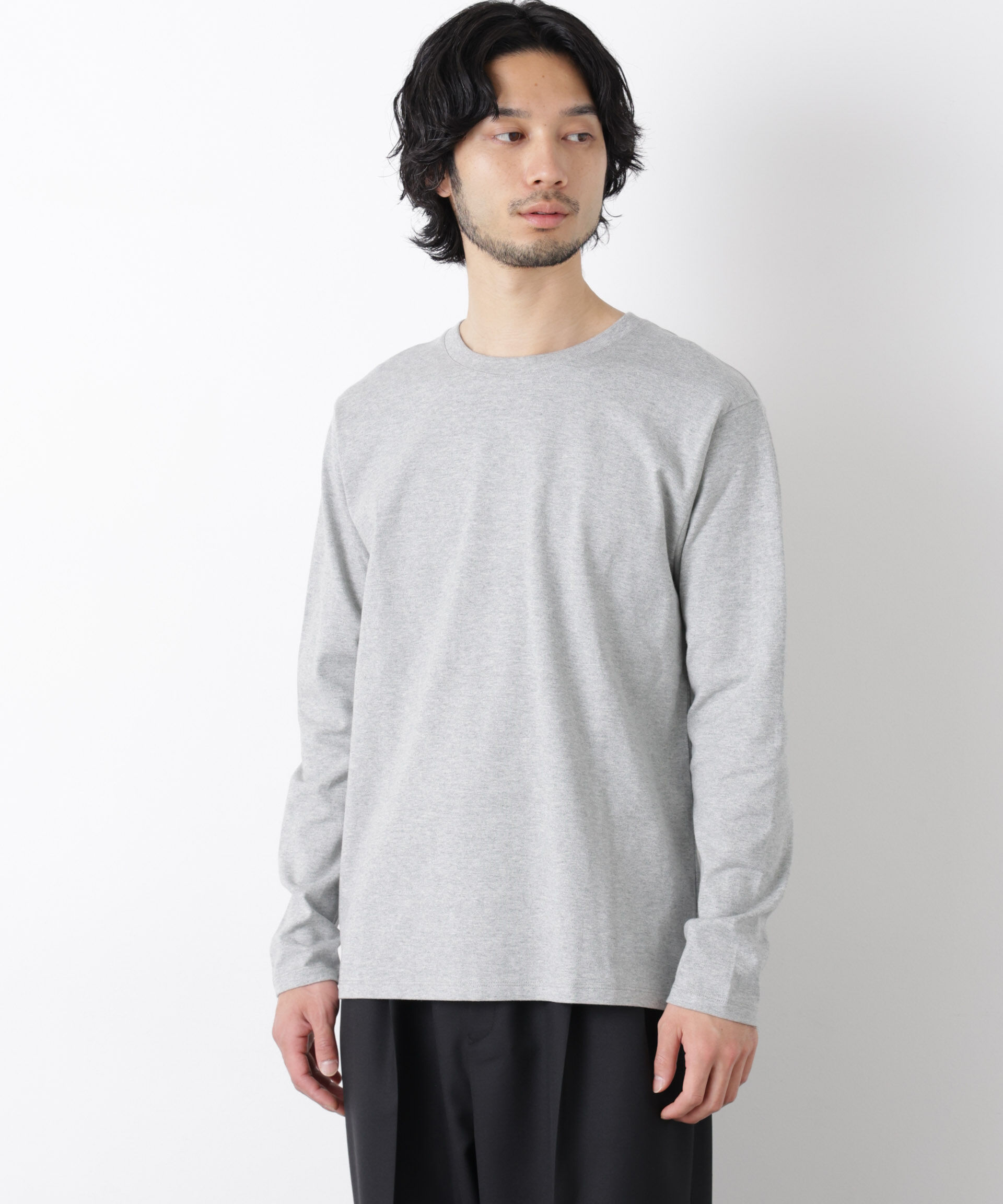 NANO universe「Anti Soaked(R)汗染み防止 クルーネックTシャツ」|Tシャツ・カットソー|
