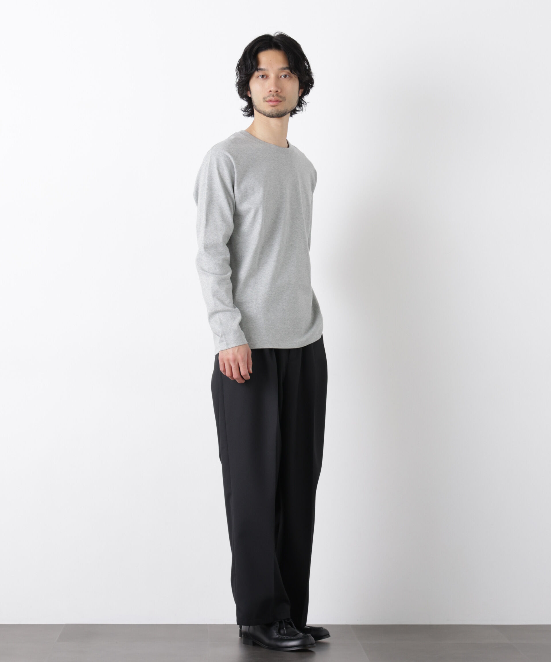NANO universe「Anti Soaked(R)汗染み防止 クルーネックTシャツ」|Tシャツ・カットソー|