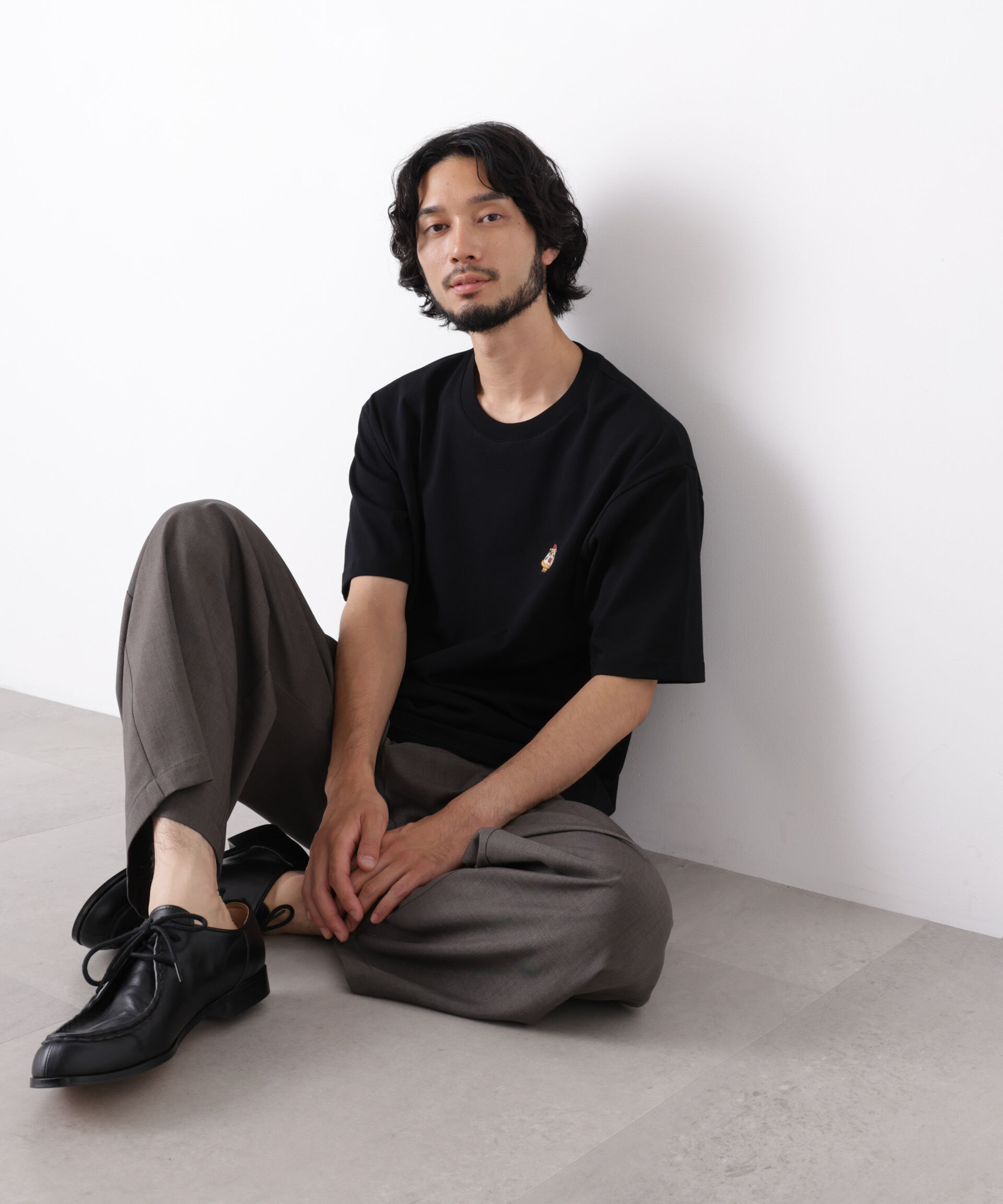 NANO universe「ナノベアTシャツ 半袖 フードスタンド」|Tシャツ・カットソー|