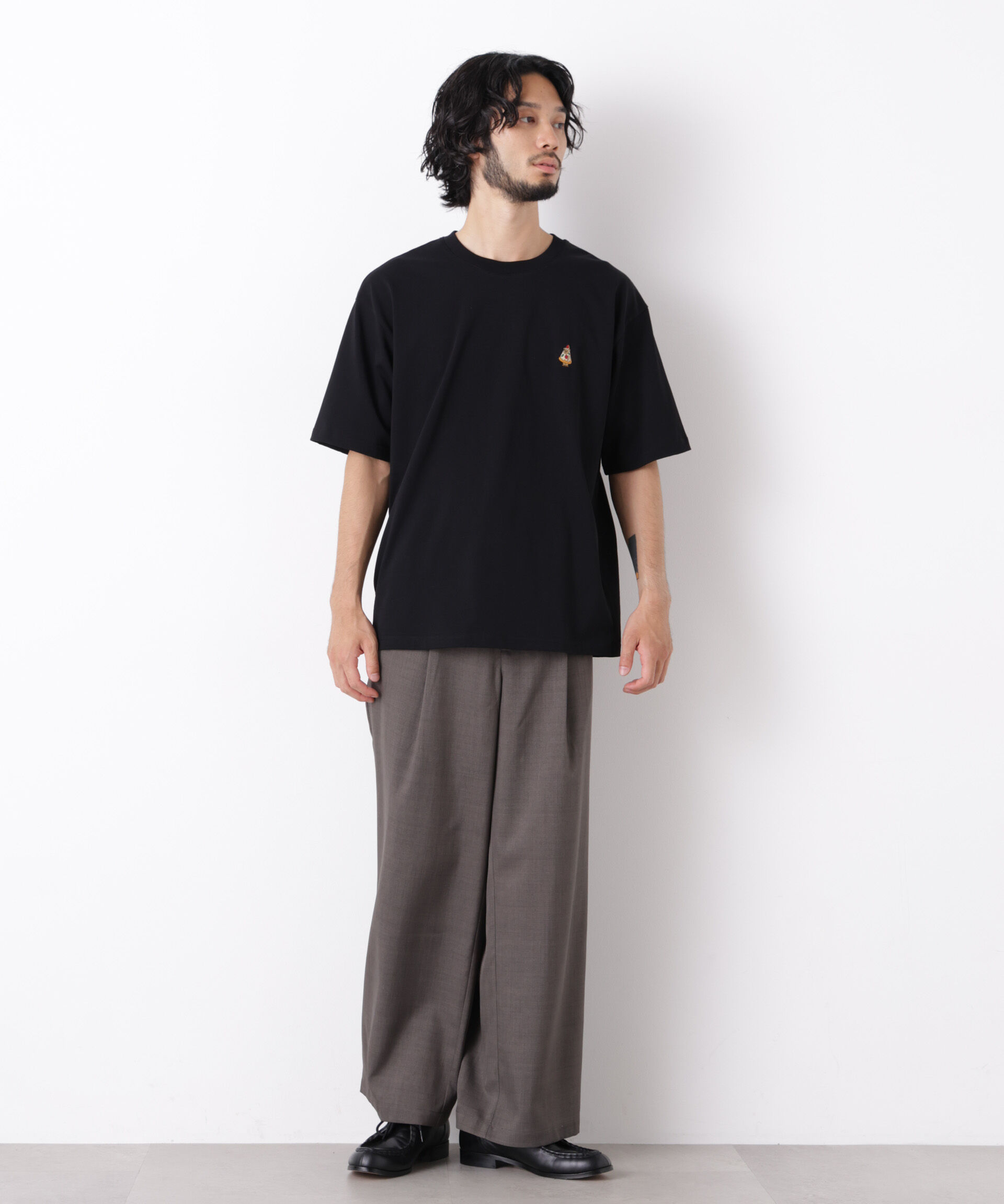 NANO universe「ナノベアTシャツ 半袖 フードスタンド」|Tシャツ・カットソー|