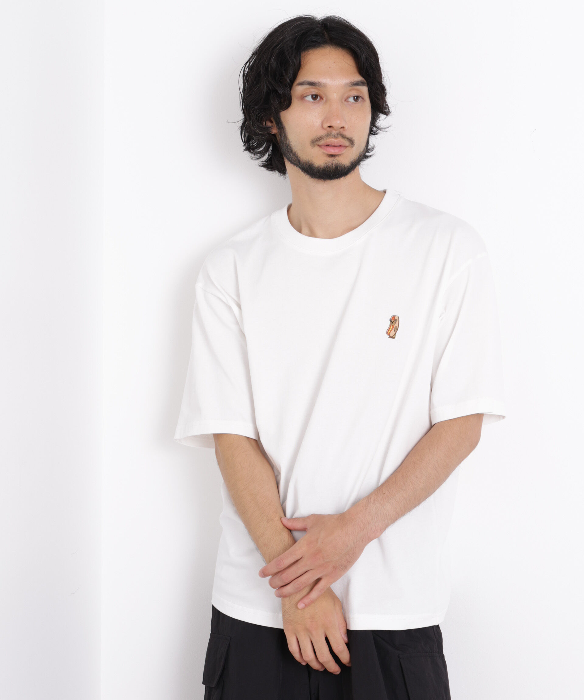 NANO universe「ナノベアTシャツ 半袖 フードスタンド」|Tシャツ・カットソー|