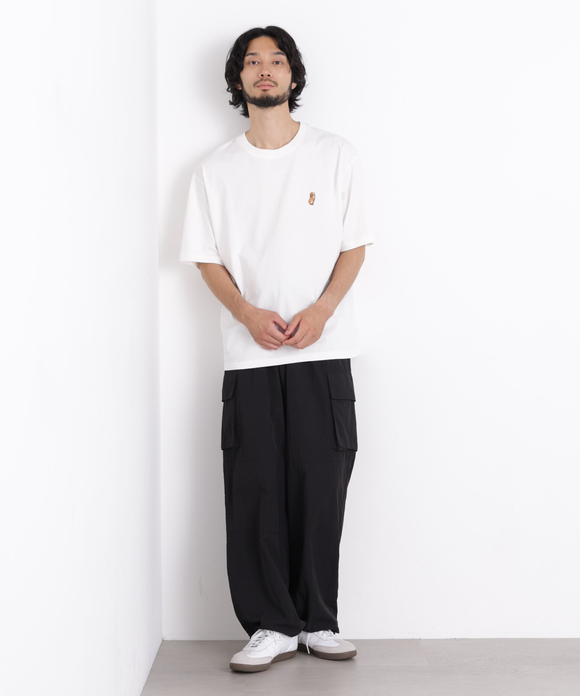 NANO universe「ナノベアTシャツ 半袖 フードスタンド」|Tシャツ・カットソー|