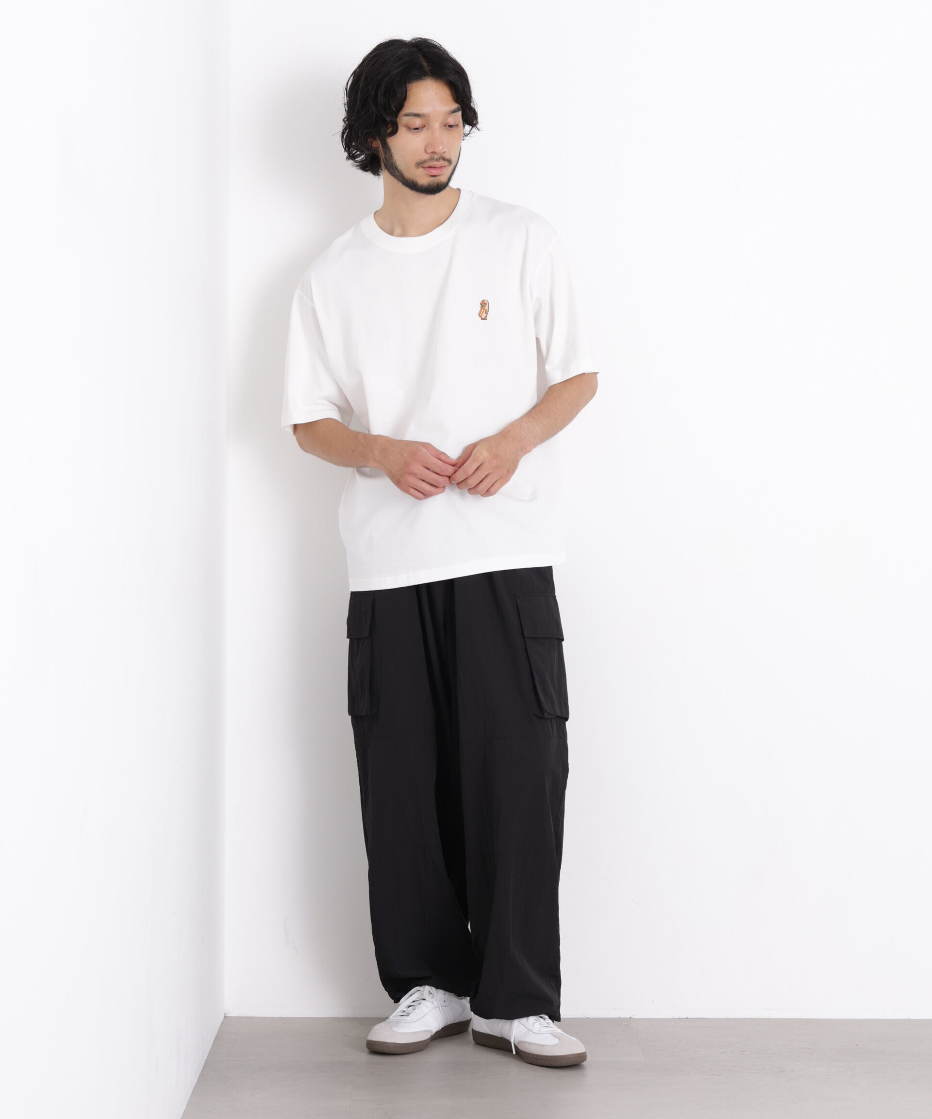 NANO universe「ナノベアTシャツ 半袖 フードスタンド」|Tシャツ・カットソー|