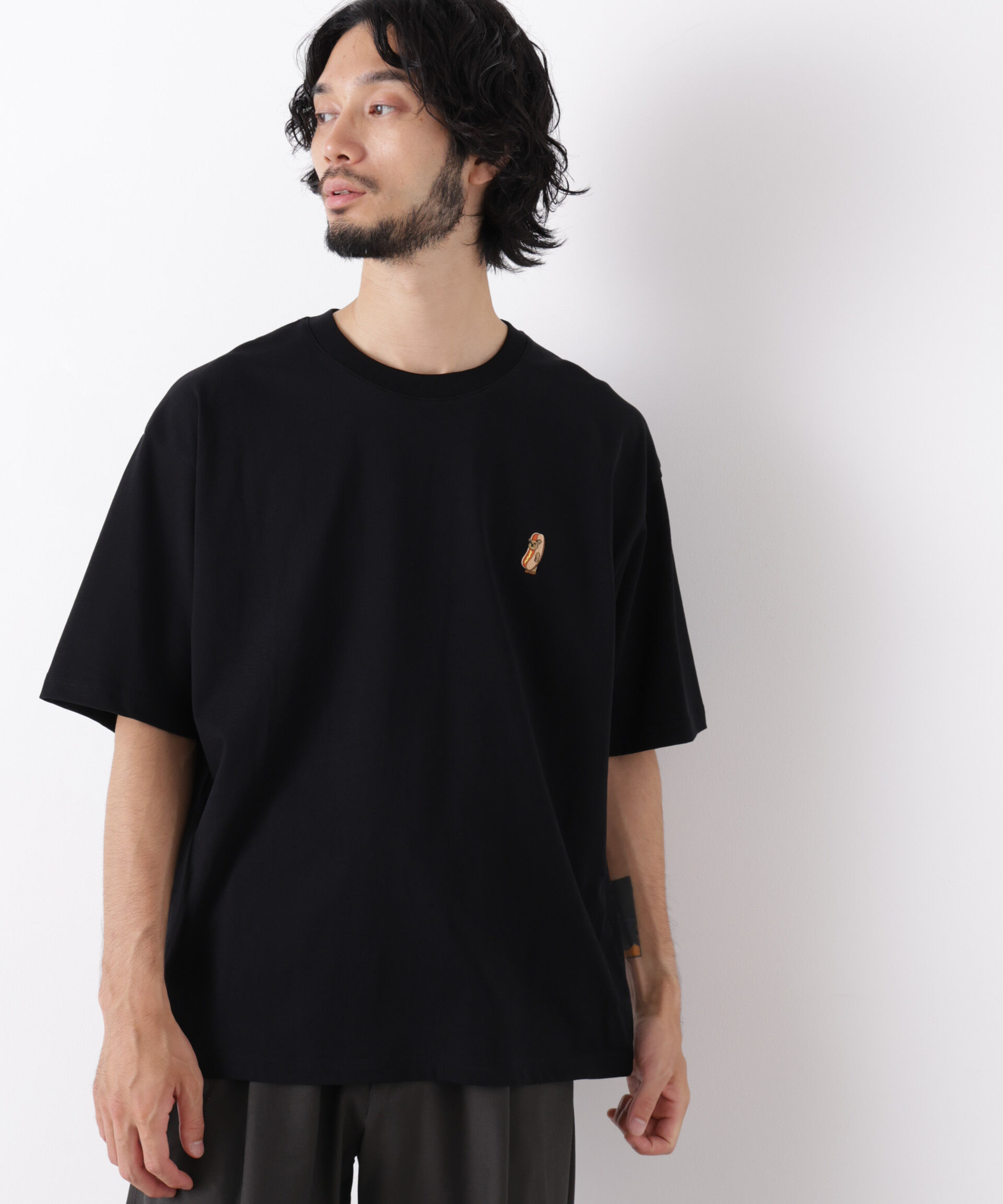 NANO universe「ナノベアTシャツ 半袖 フードスタンド」|Tシャツ・カットソー|