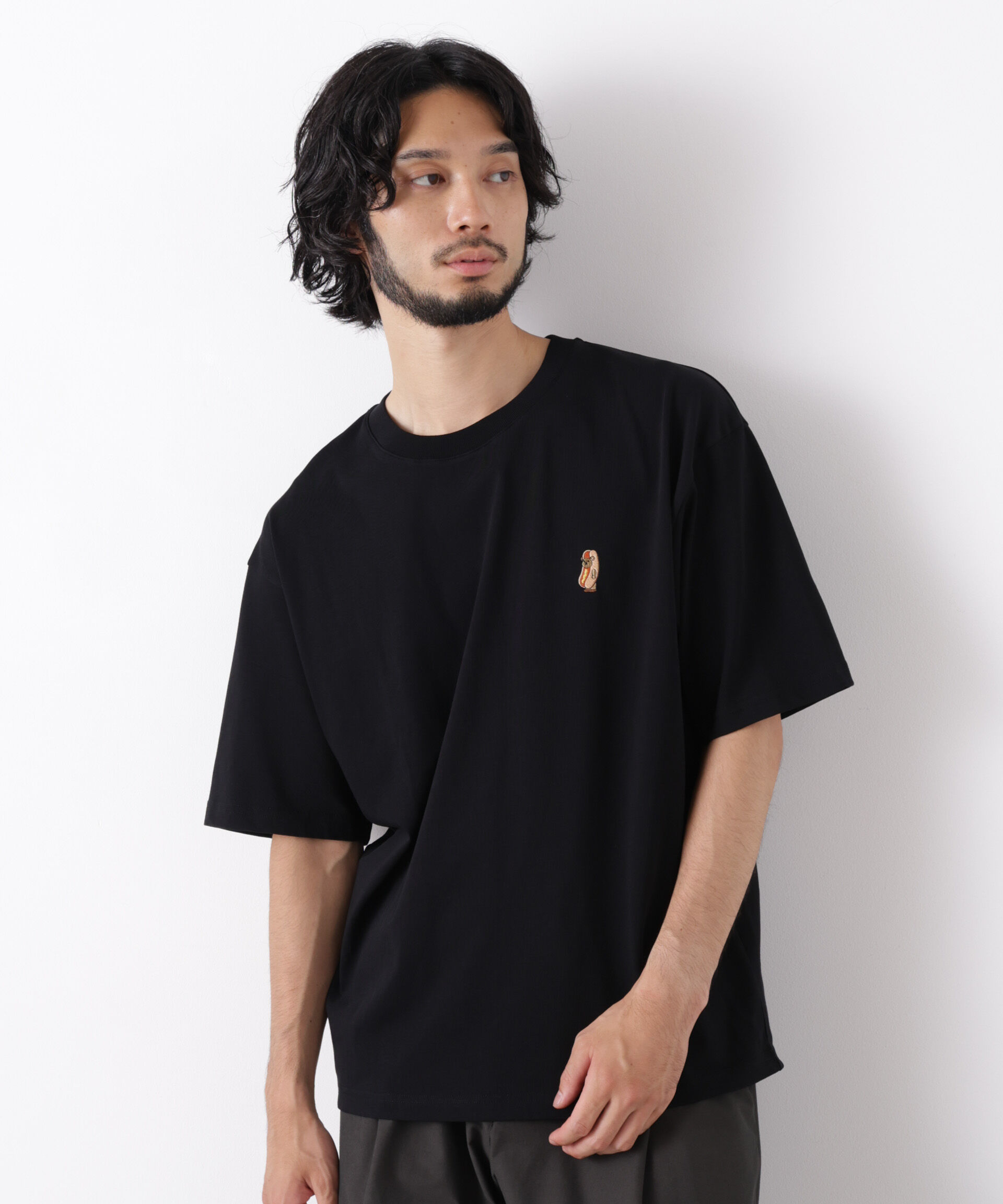 NANO universe「ナノベアTシャツ 半袖 フードスタンド」|Tシャツ・カットソー|
