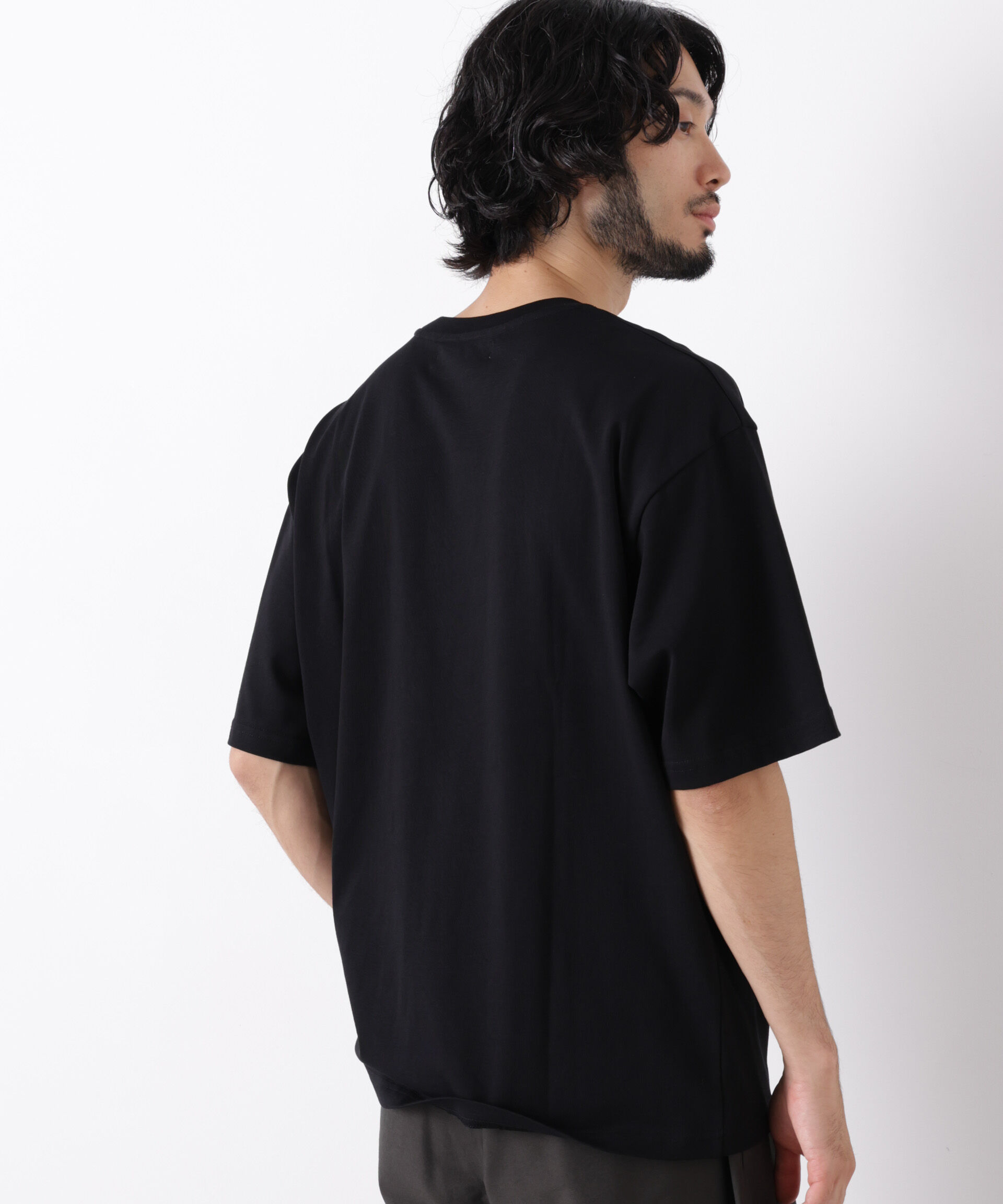 NANO universe「ナノベアTシャツ 半袖 フードスタンド」|Tシャツ・カットソー|