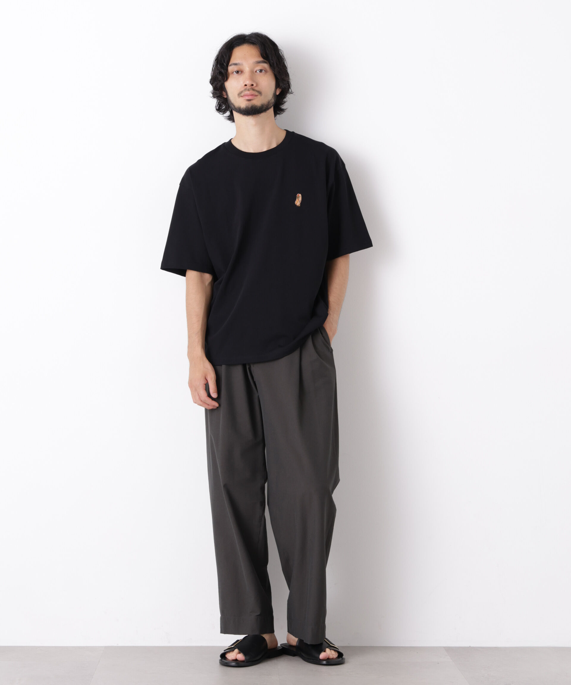 NANO universe「ナノベアTシャツ 半袖 フードスタンド」|Tシャツ・カットソー|