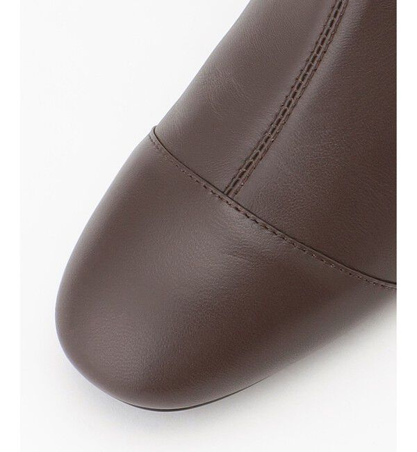 自由区「【秋から春まで履ける】ストレッチショート ブーツ」|ショートブーツ|