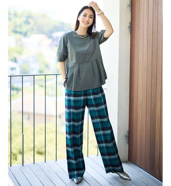 自由区「【一部店舗＆WEB限定】ペプラム Tシャツ」|Tシャツ・カットソー|