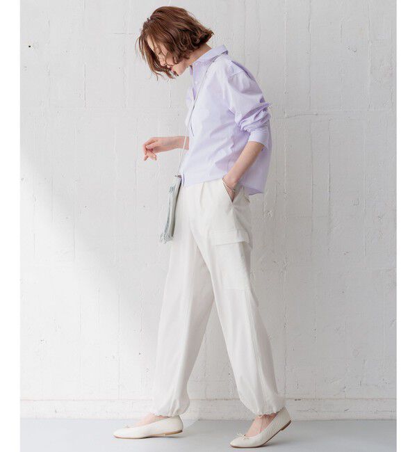 23区「【Oggi4月号掲載/洗える】シルキーストレッチ パラシュートパンツ」|その他|