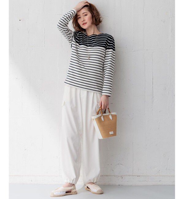 23区「【Oggi4月号掲載/洗える】シルキーストレッチ パラシュートパンツ」|その他|