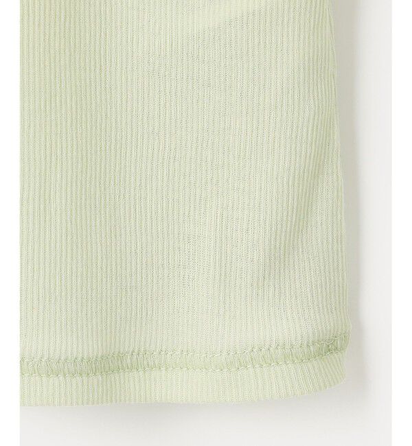 23区「【SLOW/一部店舗限定】シアーリブロンTEE クルーネック カットソー」|Tシャツ・カットソー|