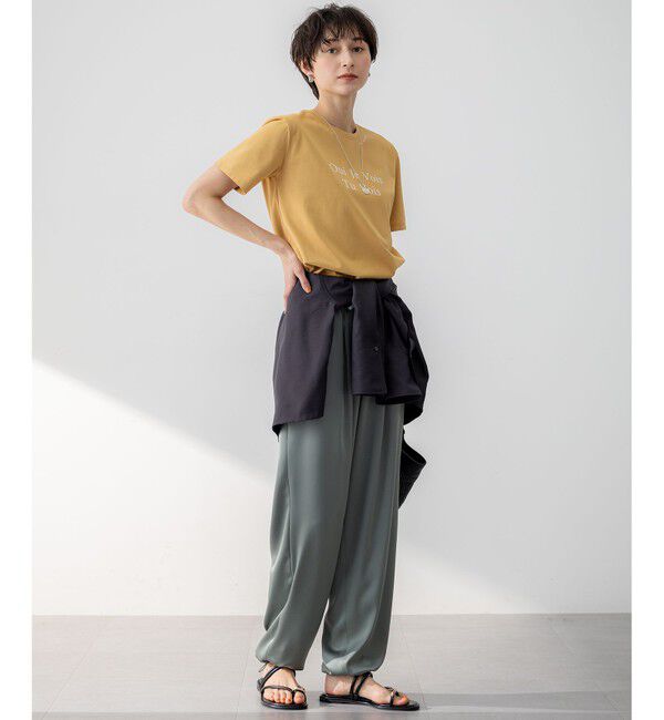23区「【洗える】カラーロゴ Tシャツ」|Tシャツ・カットソー|