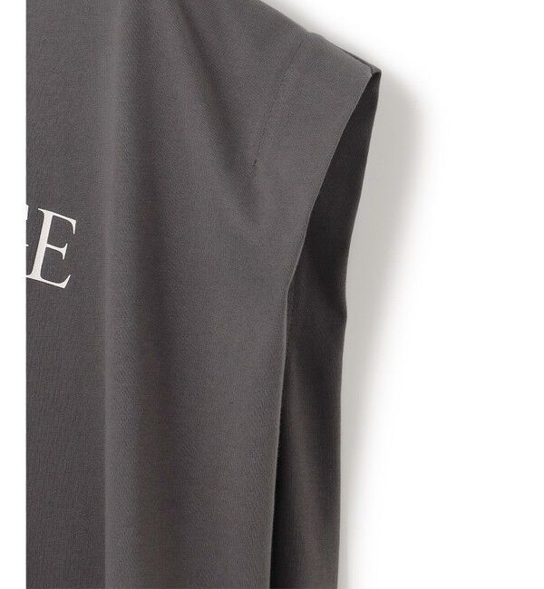 23区「【接触冷感/洗える】BON-PRESAGE ロゴ フレンチスリーブ Tシャツ」|Tシャツ・カットソー|