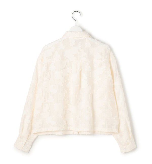 23区「【SLOW/一部店舗限定】カットジャカード シャツ」|シャツ・ブラウス|