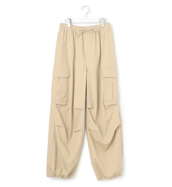 23区「【SLOW/一部店舗限定】ハイカウントギャバ パラシュート カーゴパンツ」|カーゴ|