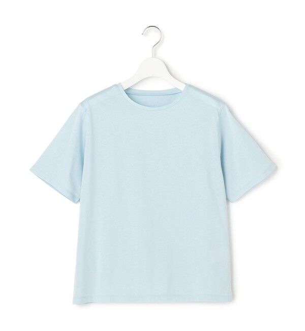 23区「【見上愛さん着用/CanCam掲載】シアーコンフォート クルーネック Tシャツ」|Tシャツ・カットソー|