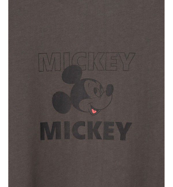 23区「【SLOW/一部店舗限定】Mickeyデザイン Tシャツ」|Tシャツ・カットソー|