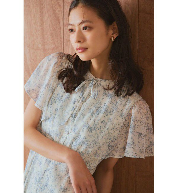 ANY SIS「【洗える】ミニフラワープリント ワンピース」|ワンピース|