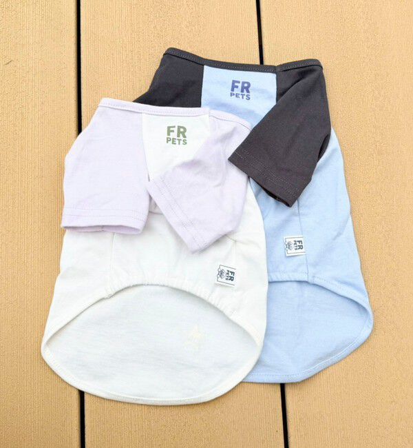 fredy emue「【FR PETS】メッセージ配色Ｔシャツ」|Tシャツ・カットソー|