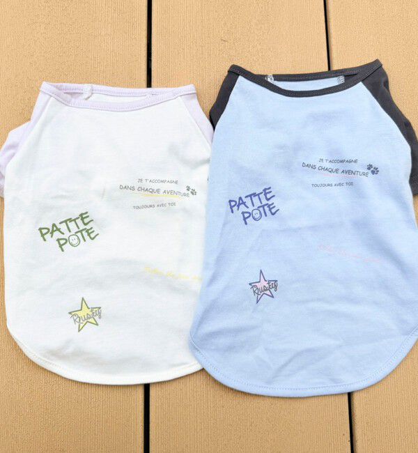 fredy emue「【FR PETS】メッセージ配色Ｔシャツ」|Tシャツ・カットソー|