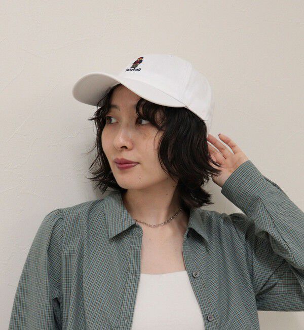 fredy emue「Baseballベアキャップ」|キャップ・キャスケット|ホワイト