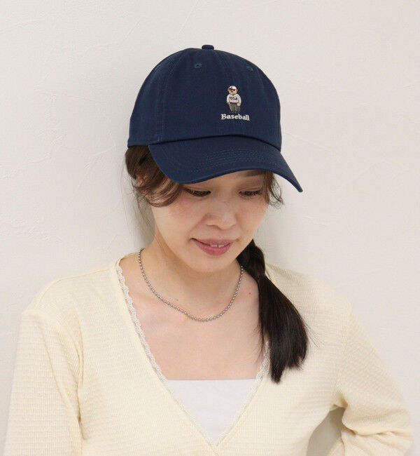 fredy emue「Baseballベアキャップ」|キャップ・キャスケット|ネイビー
