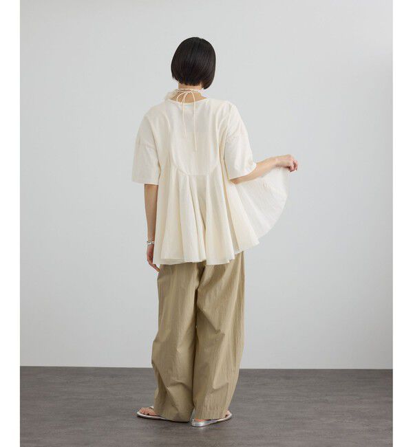 SALON adam et rope'「ウォーターリペレントイージーカービーパンツ / 撥水加工」|チノ|