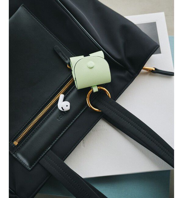 E'POR「【E'POR】Air Pods CASE(イヤホンケース)」|ポーチ|キミドリ(34)