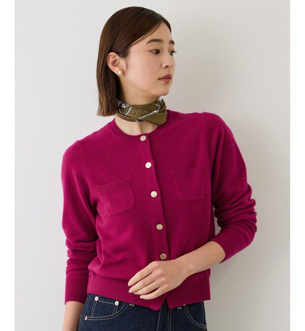 ROPE「【一部WEB限定カラー/J'aDoRe・一部店舗限定サイズ】カシミヤブレンドポケットカーディガン/イージーケア」|ニット・セーター|