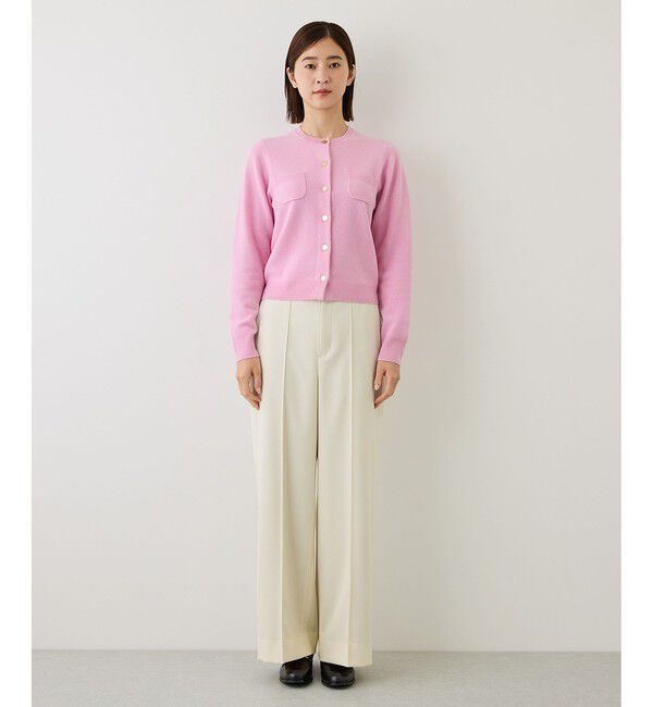ROPE「【一部WEB限定カラー/J'aDoRe・一部店舗限定サイズ】カシミヤブレンドポケットカーディガン/イージーケア」|ニット・セーター|