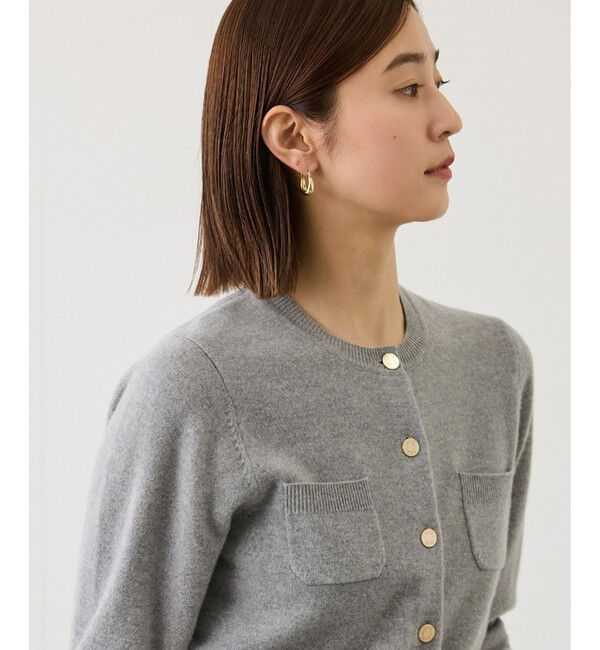 ROPE「【一部WEB限定カラー/J'aDoRe・一部店舗限定サイズ】カシミヤブレンドポケットカーディガン/イージーケア」|ニット・セーター|
