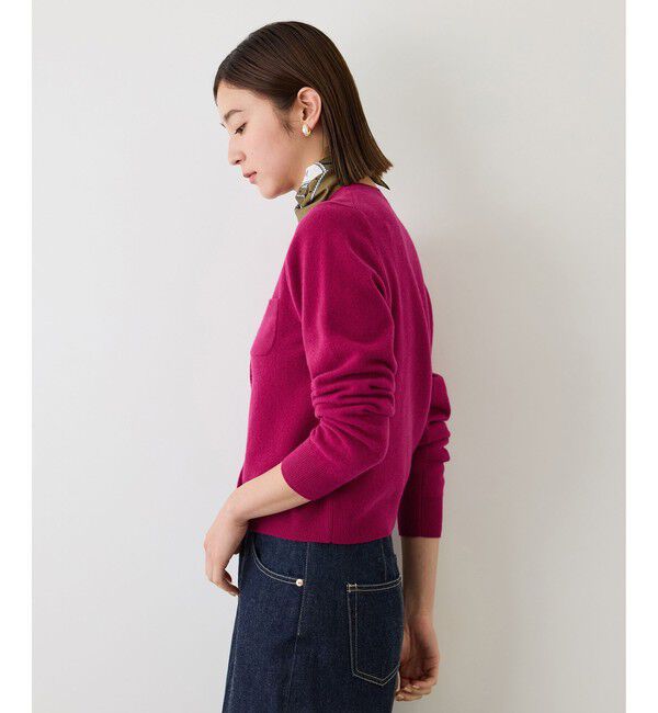 ROPE「【一部WEB限定カラー/J'aDoRe・一部店舗限定サイズ】カシミヤブレンドポケットカーディガン/イージーケア」|ニット・セーター|