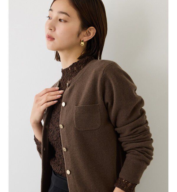 ROPE「【一部WEB限定カラー/J'aDoRe・一部店舗限定サイズ】カシミヤブレンドポケットカーディガン/イージーケア」|ニット・セーター|