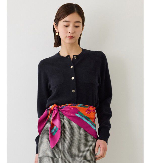 ROPE「【一部WEB限定カラー/J'aDoRe・一部店舗限定サイズ】カシミヤブレンドポケットカーディガン/イージーケア」|ニット・セーター|