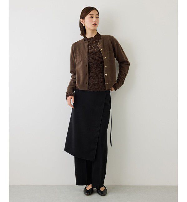 ROPE「【一部WEB限定カラー/J'aDoRe・一部店舗限定サイズ】カシミヤブレンドポケットカーディガン/イージーケア」|ニット・セーター|