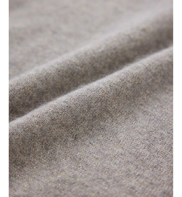 ROPE「【J'aDoRe・一部店舗限定サイズ】ウールフォックスラメハイネックニット(サイドスリット入り)」|ニット・セーター|