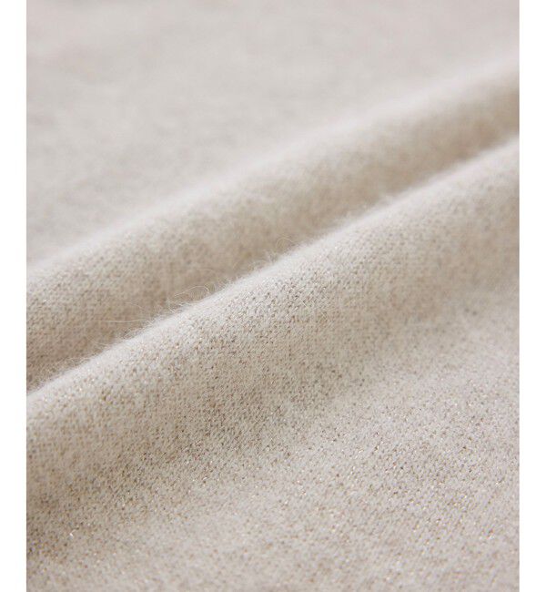 ROPE「【J'aDoRe・一部店舗限定サイズ】ウールフォックスラメハイネックニット(サイドスリット入り)」|ニット・セーター|