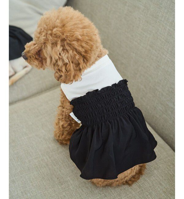 ROPE PICNIC PASSAGE「【DOG】シャーリングワンピース/リンクコーデ」|その他|
