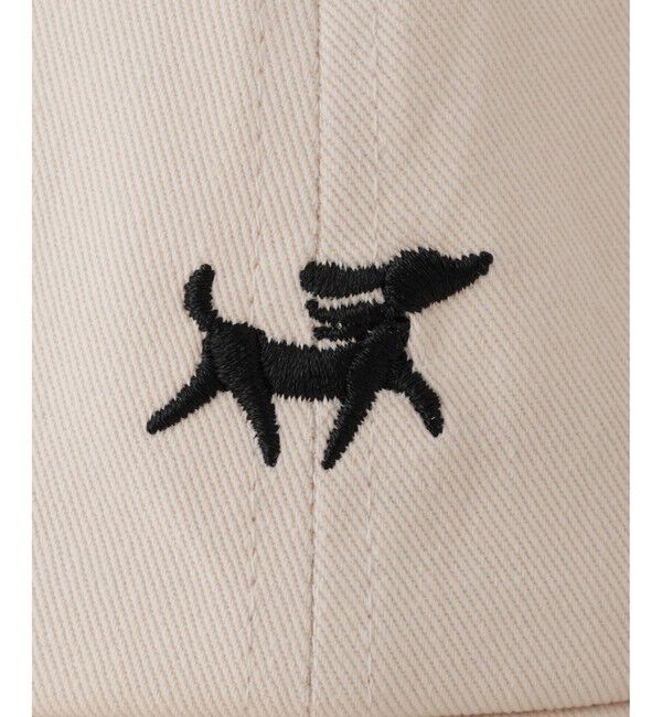 ROPE PICNIC PASSAGE「PICNIC DOGシリーズ コットンツイル刺繍キャップ/抗菌防臭」|キャップ・キャスケット|