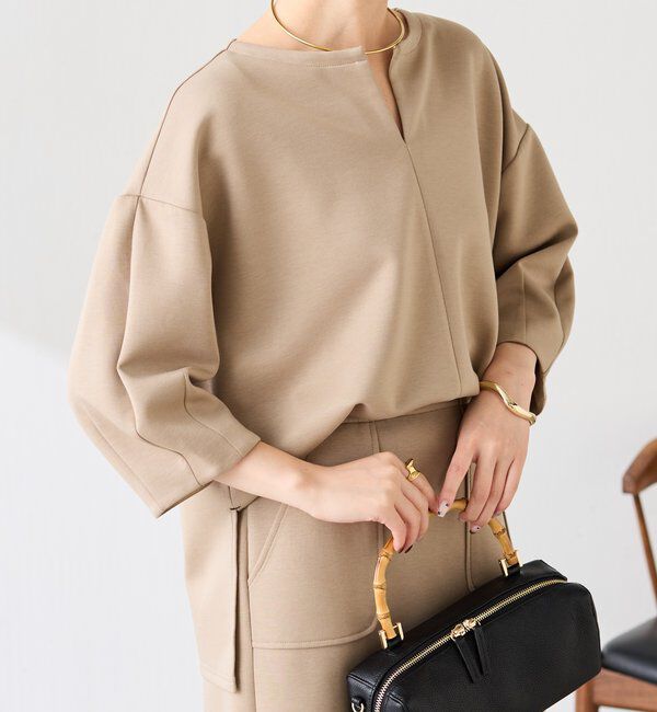  「キーネックダンボールセットアップ」|ワンピース|